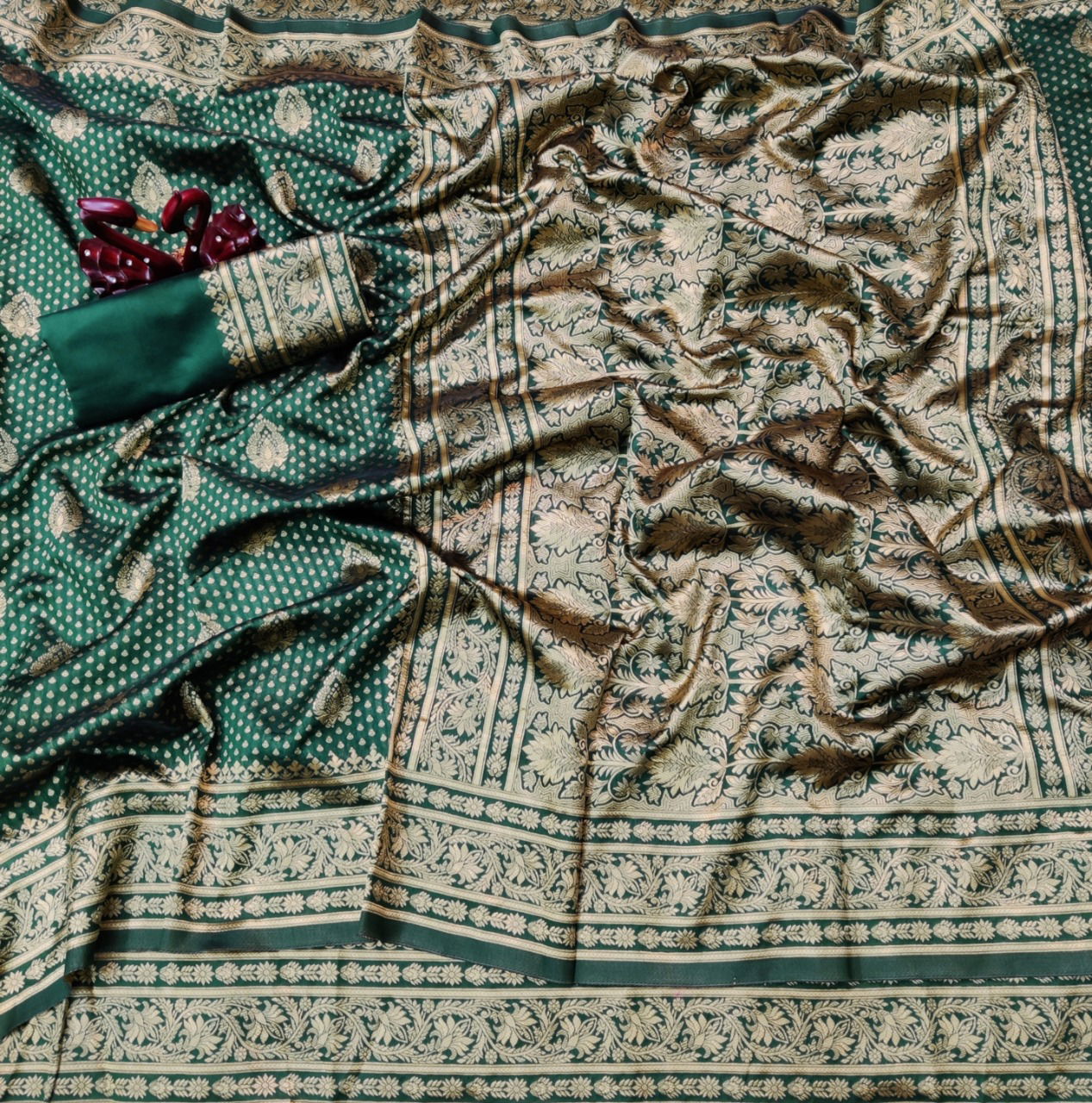 Maahi 14  Latest Fancy Designer Festive Wear Banarasi Silk Saree collection